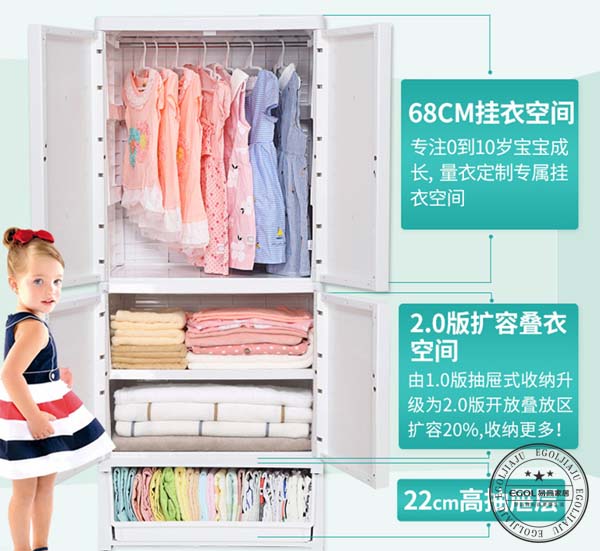  2018年實用兒童衣柜怎么選擇好？